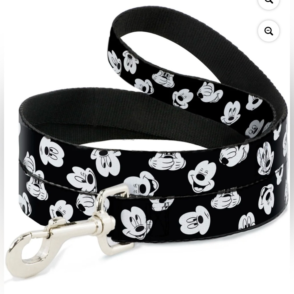 NWT Buckle-Down Disney Mickey Mouse expressions pet leash
